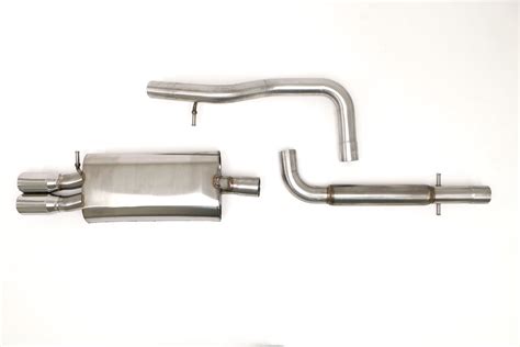 Vw Mk4 Golf Gti Cat Back Exhaust System 2 12 Round Tips