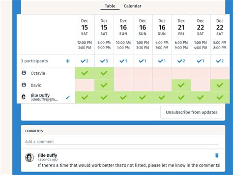Doodle works well for picking a time and date for both professional and personal events, and for. Vincent's Reviews: The 9 Best Meeting Scheduler Apps for 2019