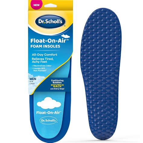 Dr Scholl S Float On Air Insoles For Men Trucare Pharmacy