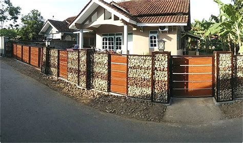 65 Model Desain Pagar Rumah Minimalis Modern Klasik Terbaru Berbagai