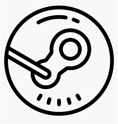 Its The Outline Of The Steam Logo Drawn Inside A Icon Video Game