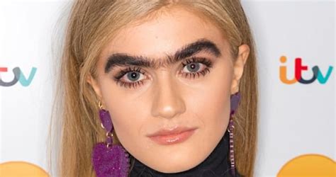 Model With Striking Unibrow Claps Back At Negative Reactions To Her