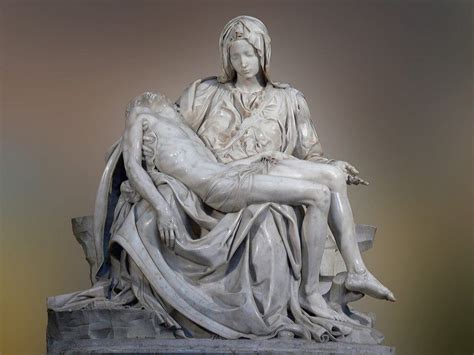 La Pietà De Michel Ange Au Vatican Rome