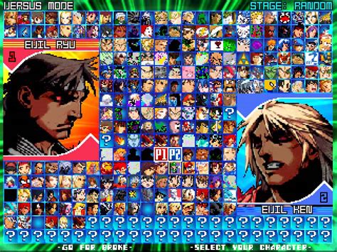 Mugen Character List C By Lare Yoshi On Deviantart