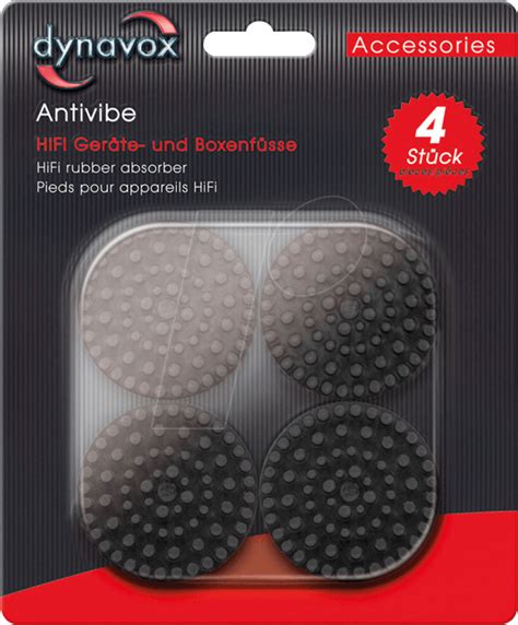 Dynavox 207469 Antivibe Rubber Appliance And Speaker Feet At Reichelt