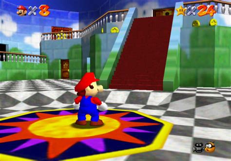 Peachs Castle Secret Stars Super Mario 64 Walkthrough