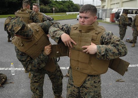 Dvids Images Okinawa Marines First To Receive New Body Armor Image