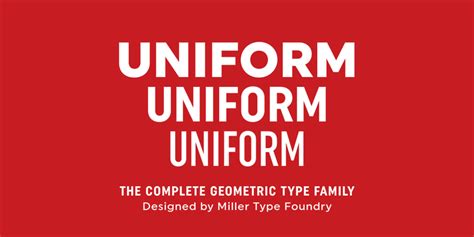 Download Uniform Font