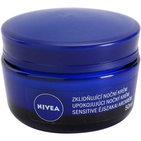 NIVEA FACE Soothing Night Cream For Sensitive Skin | notino.co.uk