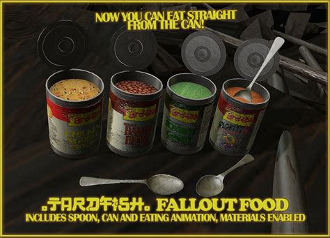 Second Life Marketplace Tardfish Fallout Food Chicken Noodle Soup