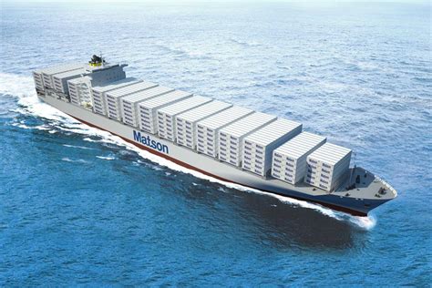 Matson To Spend 418m On Two New Container Ships For Hawaii Market