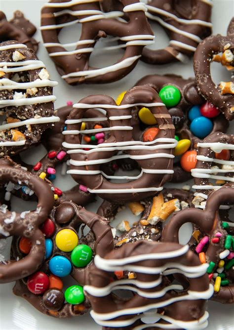 Chocolate Covered Pretzels So Easy Kif