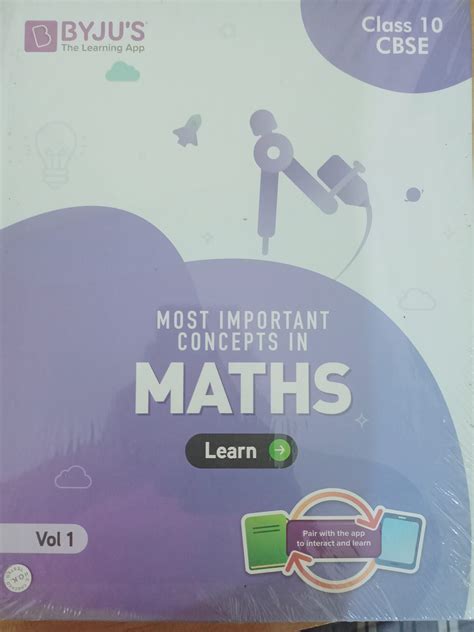 Buy Byjus Class 10 Cbse Study Material Maths Ad Scien Bookflow