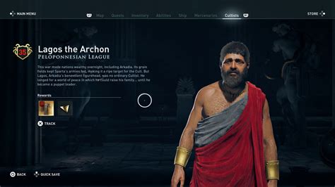Assassin S Creed Odyssey Lagos The Archon Cult Of Kosmos