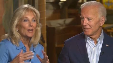 Jill Biden Defends Husband Joe Biden ‘you Cannot Say Hes A Racist