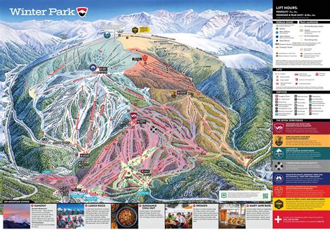 Winter Park Trail Map