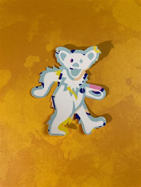 Dancing Bears 80 Print Sticker Etsy