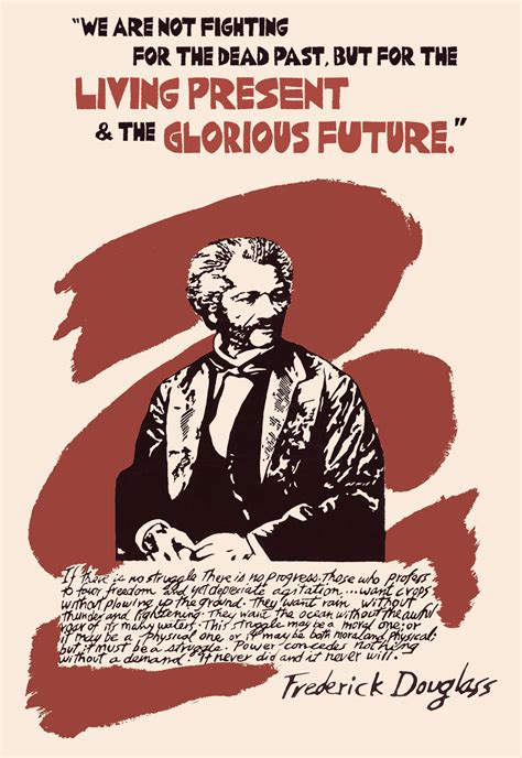 Frederick Douglass Abolition And Struggle Poster By Ricardo Levins Morales