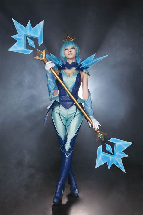 League Of Legends Elementalist Lux Ice Cosplay Aza Inven Global