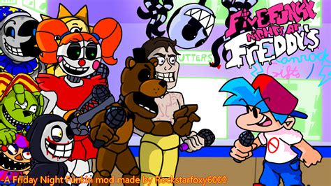Five Funky Nights At Freddy S Friday Night Funkin Mods