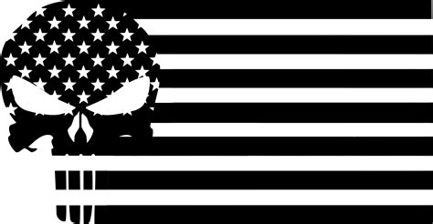 Download Punisher Flag Cricut American Flag Svg File Free Hd