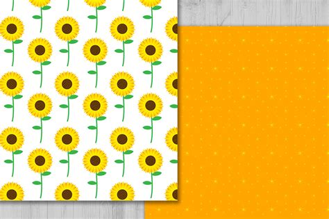 In this page, you can download any of 34+ sunflower pattern vector. Sunflower Digital Paper, Floral Background, Flowers ...