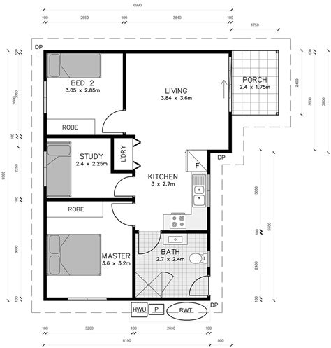 Draw accurate 2d plans within minutes and decorate these with over 150,000+ items to choose from. Granny Flat Floorplan Gallery - 1,2, & 3 Bedroom Floorplans