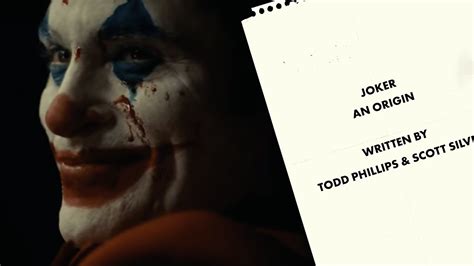 Joker Interview Scene From Scipt To Scene Youtube