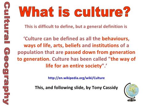 Cultural Identity