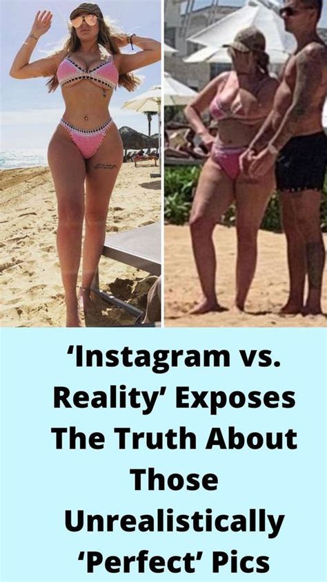 Instagram Vs Reality Exposes The Truth About Those Unrealistically