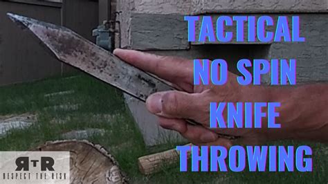 Learn How To Throw Knives No Spin Knife Throwing Tutorial Youtube