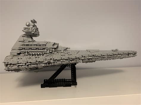 Here Comes My Imperial Star Destroyer Moc Finally Finished Rlego