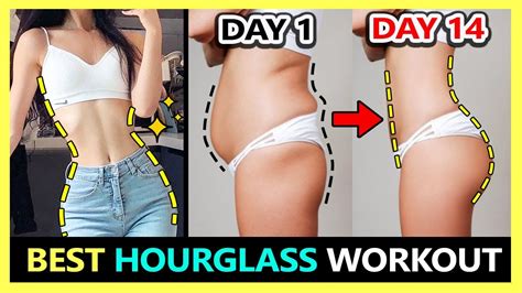 best hourglass workout get a small waist lose belly fat beautiful hips round butt slim