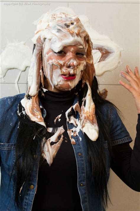 Today we're doing the pie face challenge using the pie face! WAM Photography