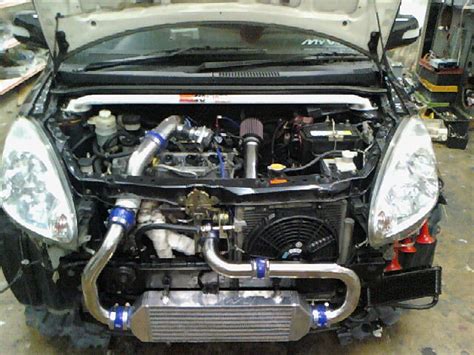 Myvi turbo upgrade exhaust pipe to 2 inch become more power. Myvi Bolt On Turbo | Latest project...Still ongoing ...