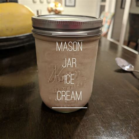 Mason Jar Ice Cream KETO Collection Collection Cream Ice Jar