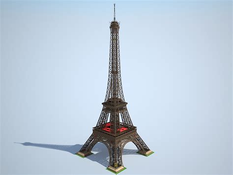 Eiffel Tower 3d Model