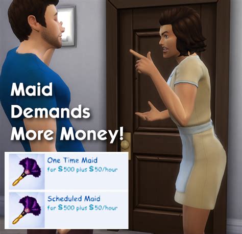 Mod The Sims More Expensive Maid Service