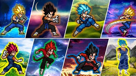 Goku And Vegeta Fused Into Vegetto Jus Mugen Mugen Jus Char Youtube