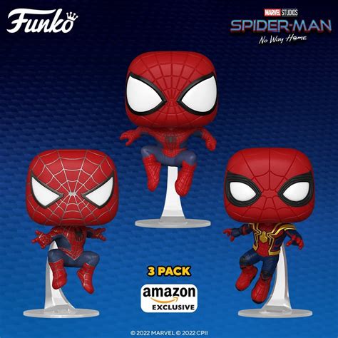 New Spider Man No Way Home Pops Finally Unveiled By Funko