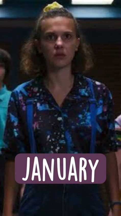 ⚡️ your month your stranger things character ⚡️ in 2022 stranger things stranger months