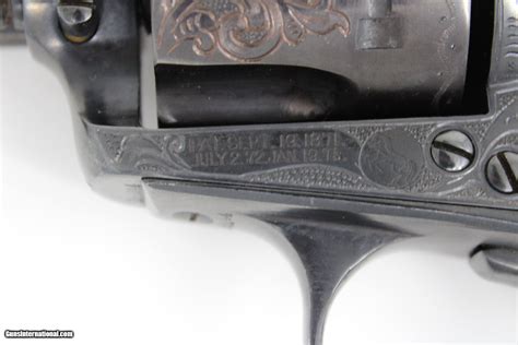 Colt Saa Bisley Engraved 32 20