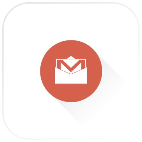 Gmail Icon Lone Shadow Icons