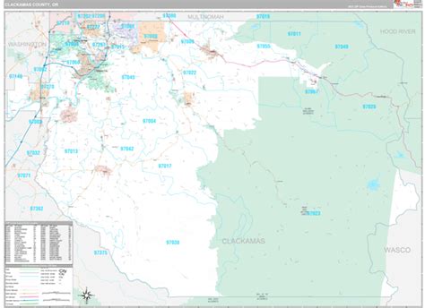 Clackamas County Or Maps