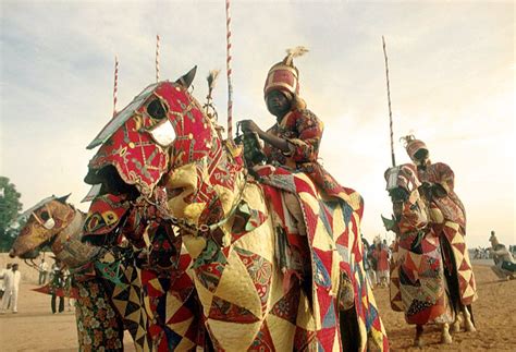 The Cavalry Of Kanem Bornu And The Hausa States Wore Quilted Armor