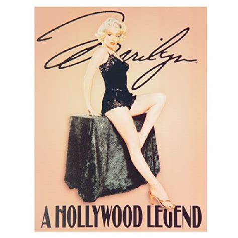 Marilyn Monroe Hollywood Metal Tin Sign Other