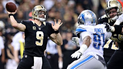 Drew Brees Of New Orleans Saints Becomes Fourth Quarterback With 60000