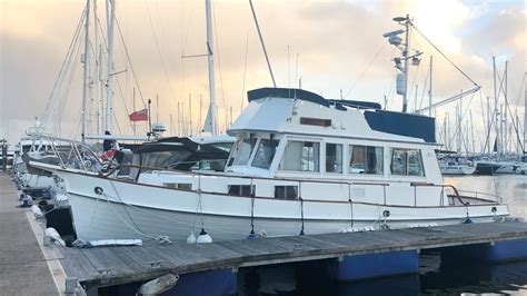 Grand Banks 36 Sedan Review Rugged Trawler With A Fair Turn Of Pace