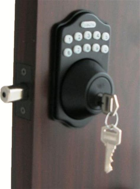 Lockey E910r Digital Keyless Electronic Deadbolt Door Lock With Remote