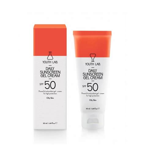 Comprar Youth Lab Daily Sunscreen Gel Cream Spf50 Oily Skin 50ml · Mexico